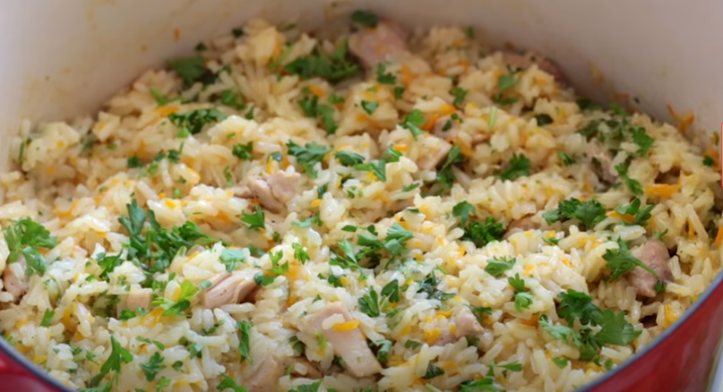 Creamy Chicken and Rice