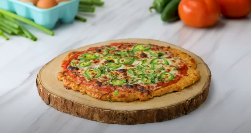 Low-carb pizza recipe