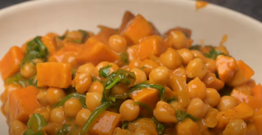 Sweet Potato and Chickpea Curry