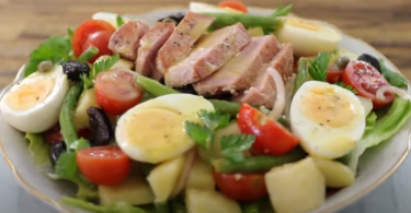 Tuna Nicoise salad