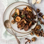 Crispy Wild Mushroom Foraged Air Fryer Dishes